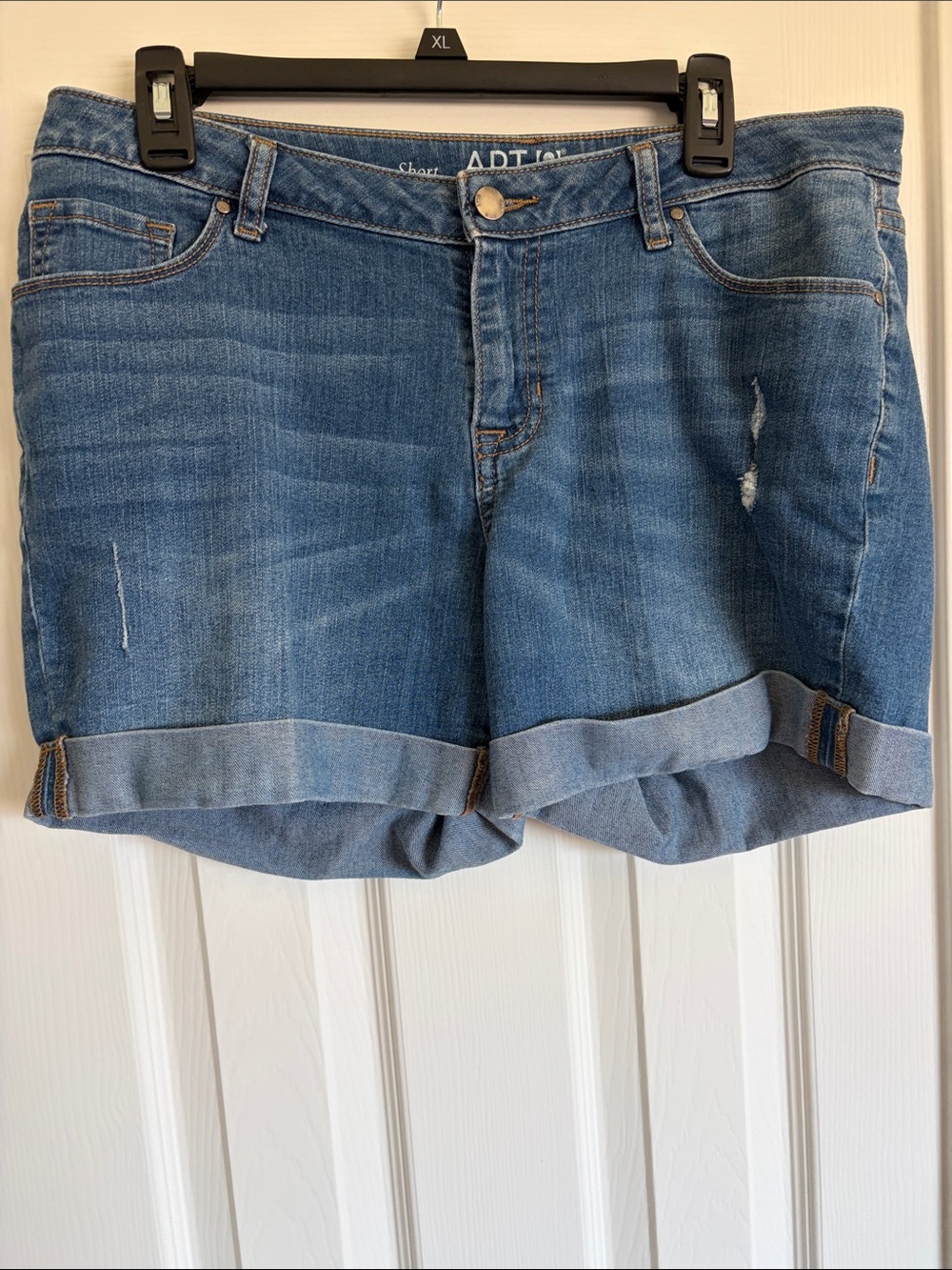 Apt. 9 Women’s Distressed Denim Cuff Shorts